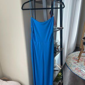 Full length Spaghetti String Jumpsuit